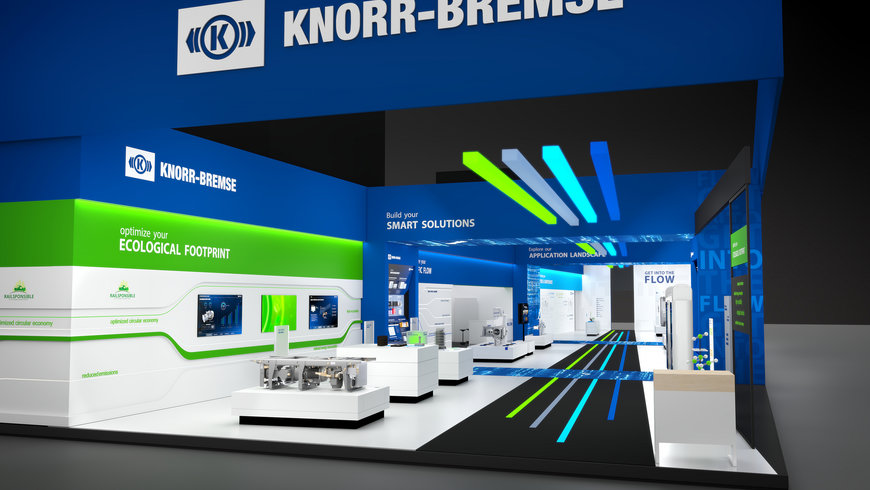 Smarte Lösungen für den Schienenverkehr: digitale Prozess- und Produktlandschaften von Knorr-Bremse auf der InnoTrans 2022